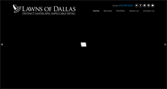 Desktop Screenshot of lawnsofdallas.com